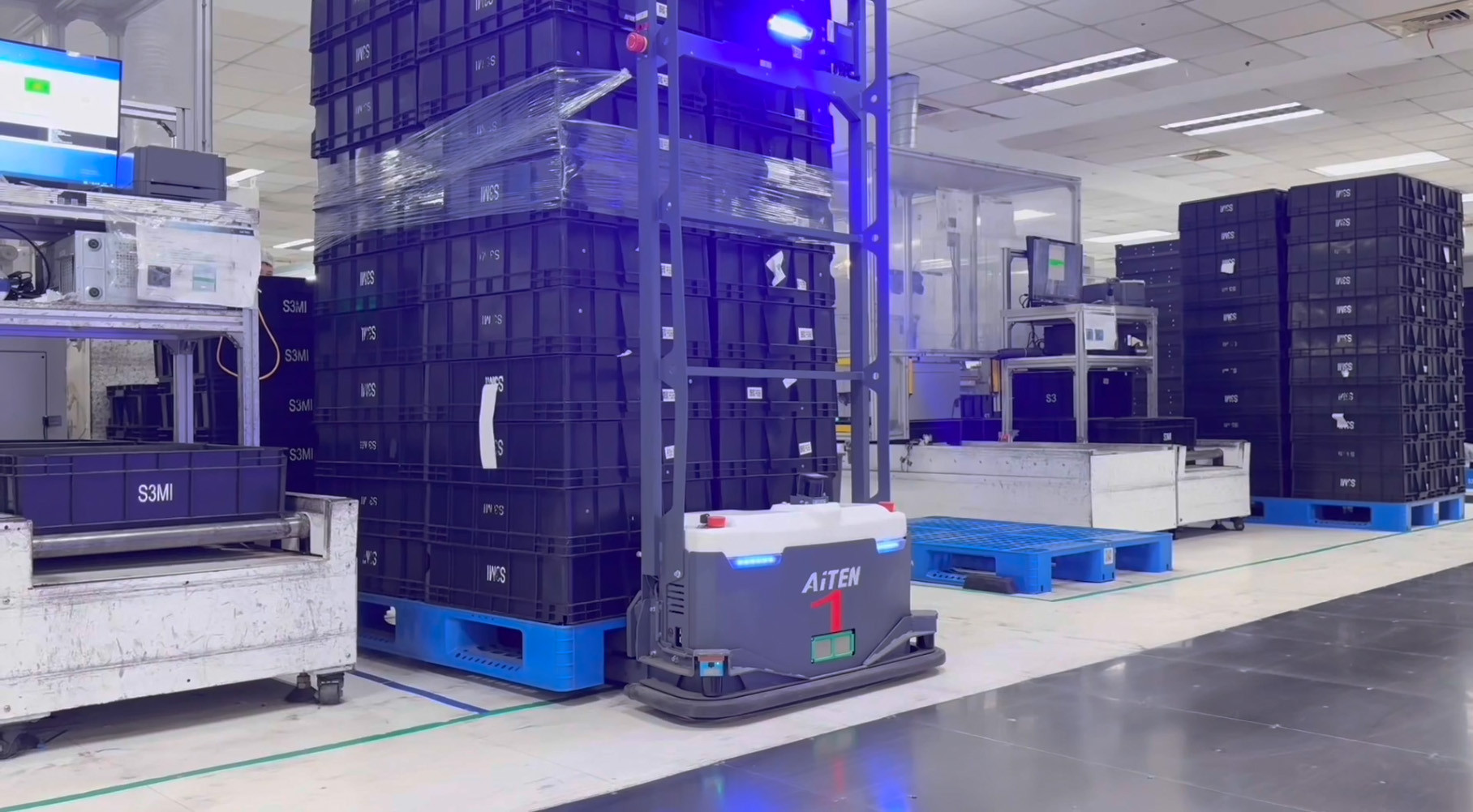 ​AGV无人叉车的应用：AiTEN jinnianhui.com如何赋能工厂内部物流